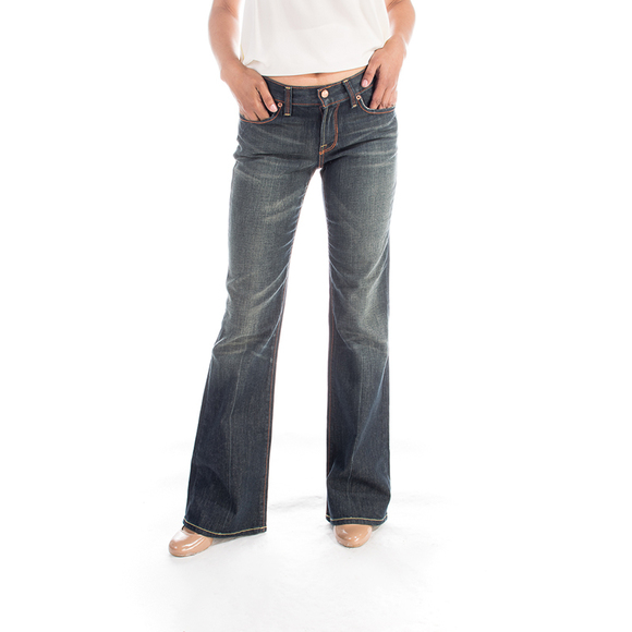 LANDLUBBER LOW RISE FLARE JEANSWOMENS SIZE 26